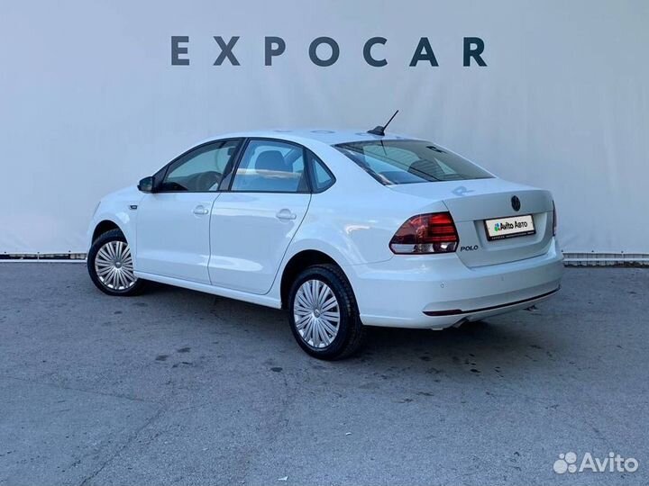 Volkswagen Polo 1.6 AT, 2019, 51 436 км