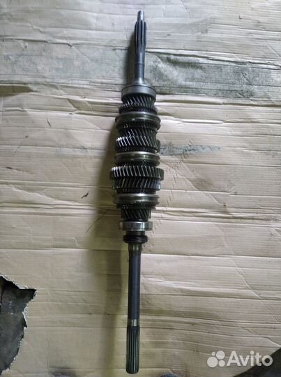 Вал вторичный кпп газ 3302 5-ст