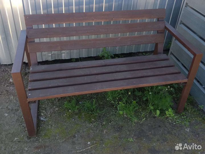 Лавка скамейка ограждения