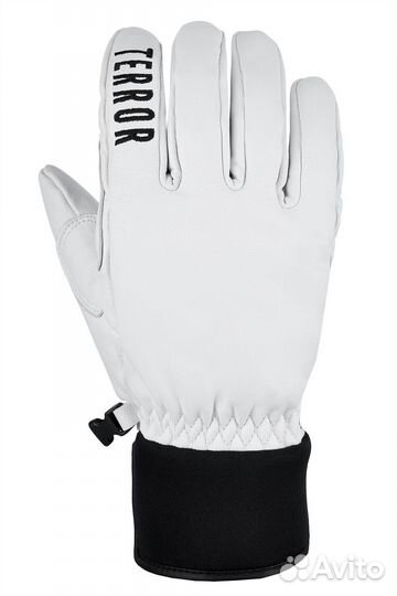 Перчатки Terror 21-22 Leather Gloves White
