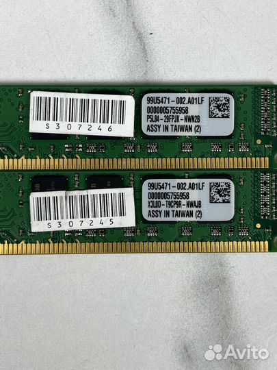 Оперативная память ddr3 4 gb 1333 kingston