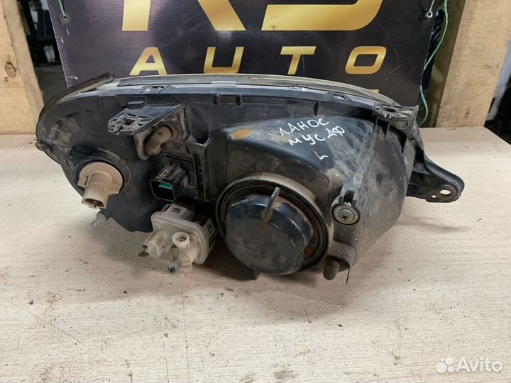 Фара левая chevrolet lanos коректор