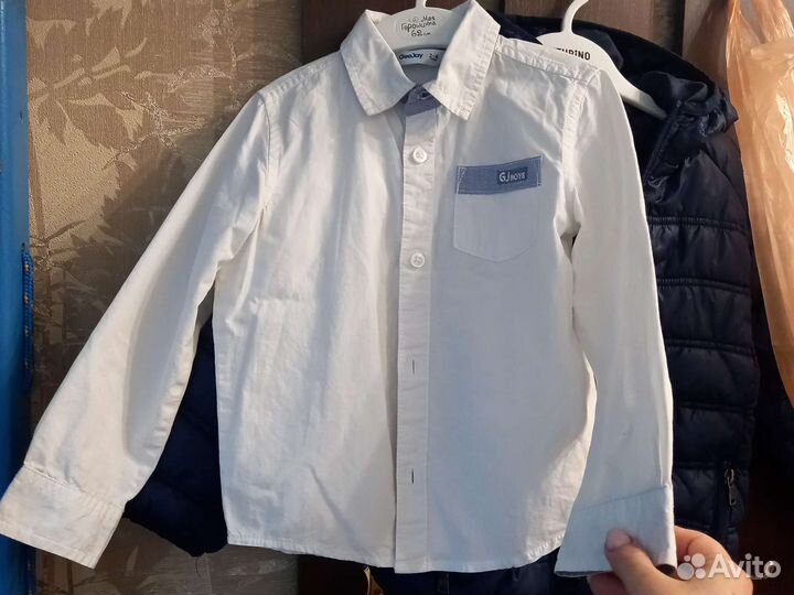 Рубашка для мальчика 104