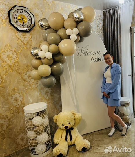 Фотозона из шаров гелиевые шары