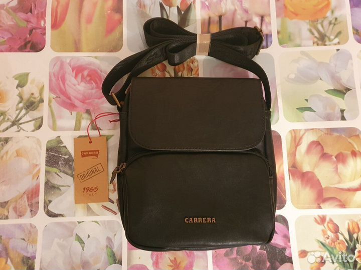 Сумка планшет мужская новая carrera
