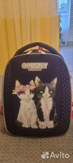 Рюкзак ранец школьный для девочки grizzly