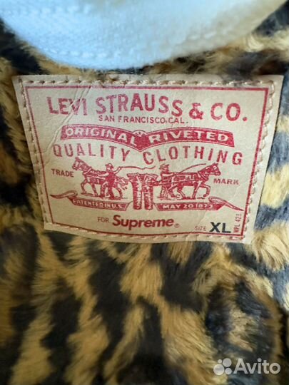 Куртка мужская Supreme x Levi's