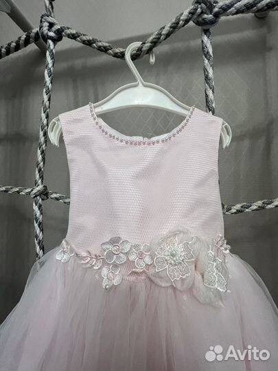 Нарядное платье для девочки 110 116 пышное