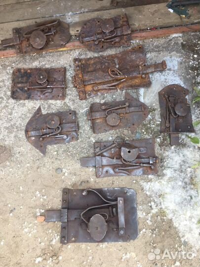 Замок амбарный старинный