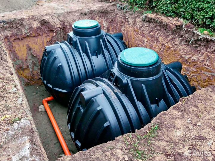 Септик Руслос 7 пластиковый