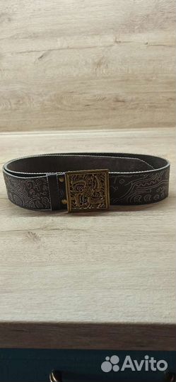 Ремень кожаный