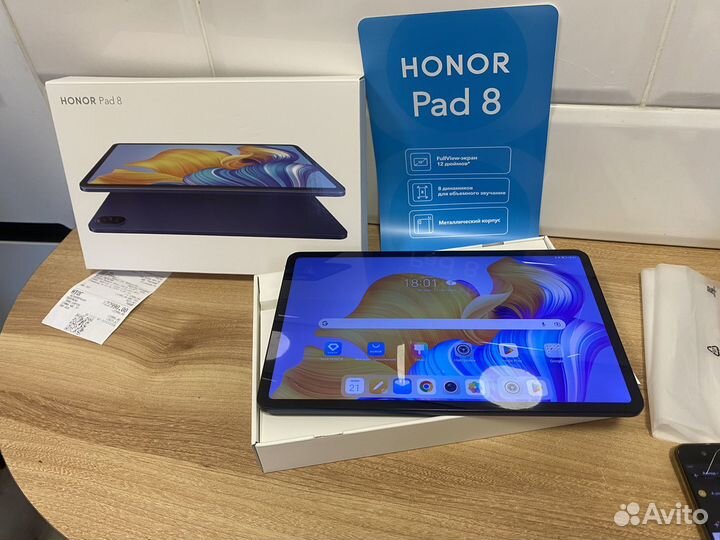 Новый Планшет honor pad 8 (6/128gb) на гарантии