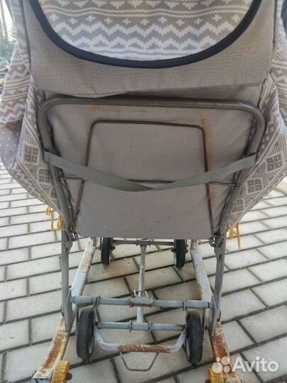 Детские санки с колесами