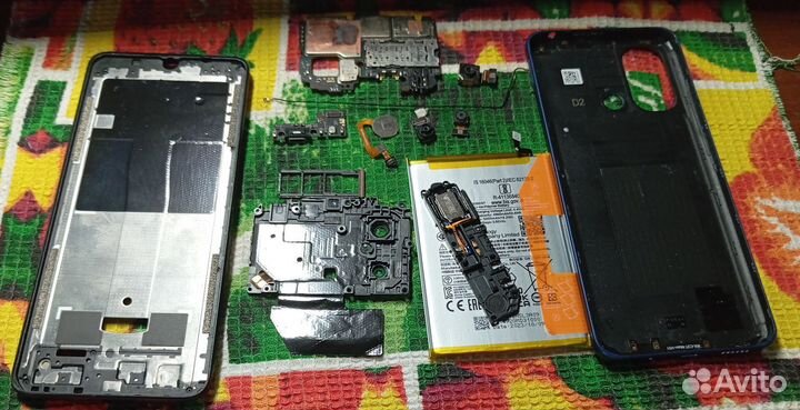 Xiaomi redmi 12c по запчастям