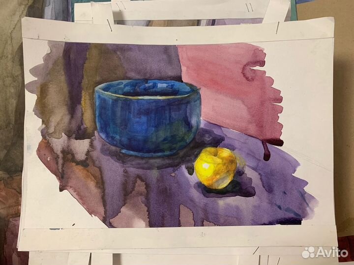 Этюды акварелью