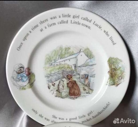 Тарелка детская Англия диаметр 17,5 см