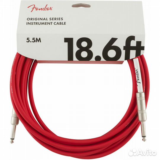 Инструментальный кабель fender 18.6' OR inst cable