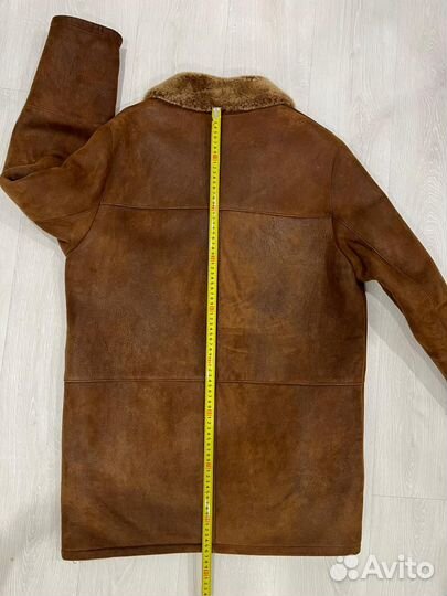 Дубленка натуральная мужская 52 54