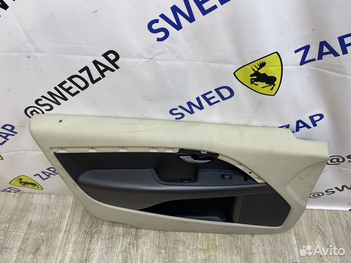 Карта левая Volvo s80, xc70 коричневая