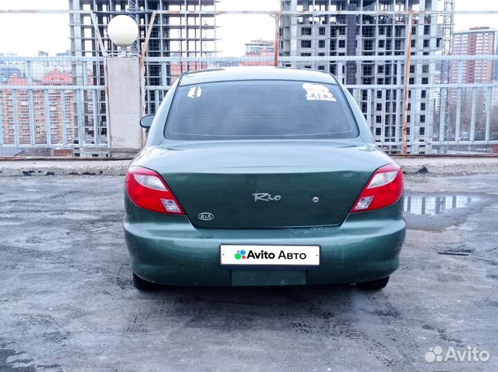 Kia Rio 1.5 AT, 2001, 178 000 км