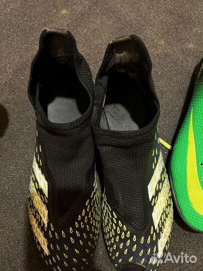 Футбольные бутсы(зал, поле) 39 размер