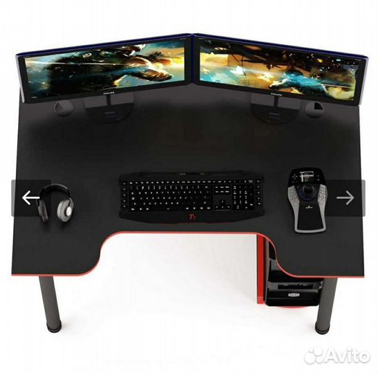 Компьютерный игровой геймерский стол