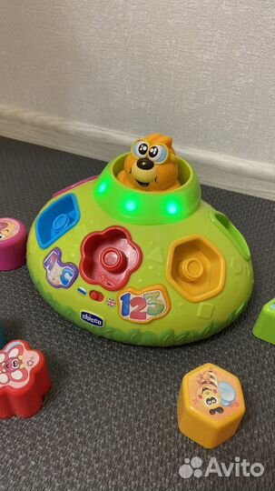 Сортер крот обучающий chicco музыкальный