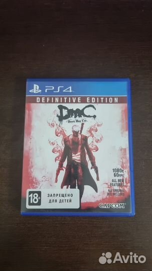 Игра DmC: Devil May Cry - Definitive Edition (PS4)