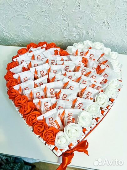 Сладкий букет торт из Киндер и Рафаэлло