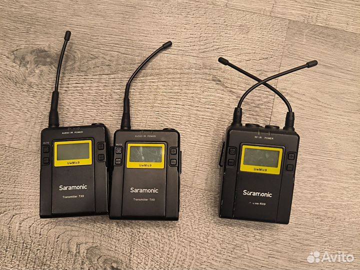 Saramonic UwMic9 - TX9 / RX9Микрофон петличный