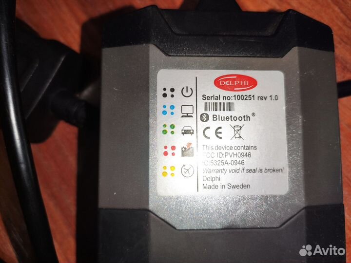 Диагностический сканер delphi ds150e