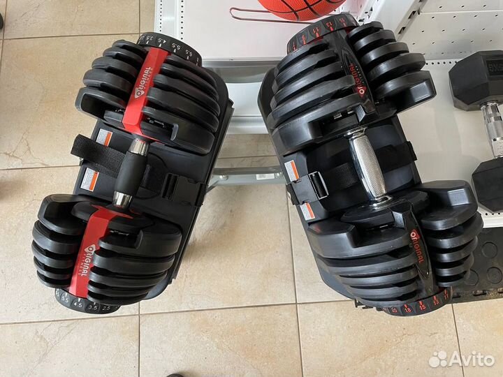 Регулируемая гантель Original Fitness 24 кг