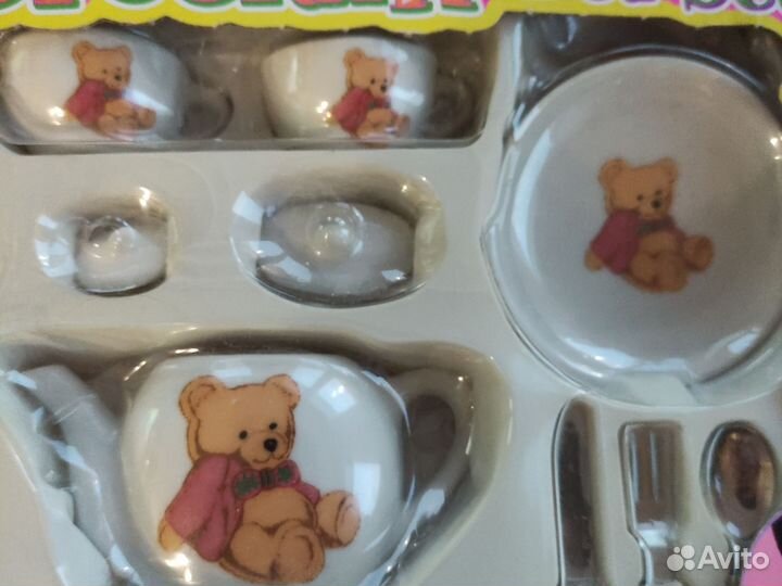 Посудка керамическая познавптельно-игровая