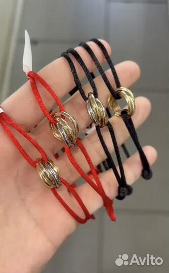 Cartier браслет нить