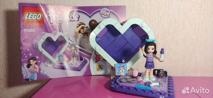 Lego Friends шкатулка-сердечко
