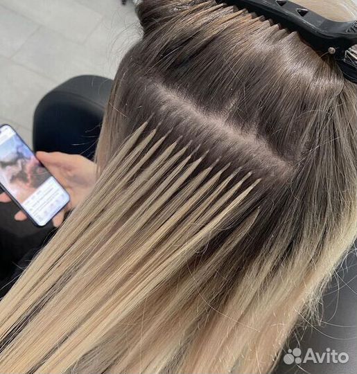 Наращивание волос,прически с канекалоном