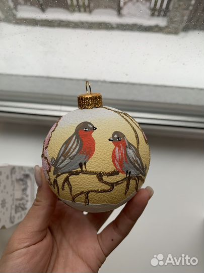 Елочные игрушки шары