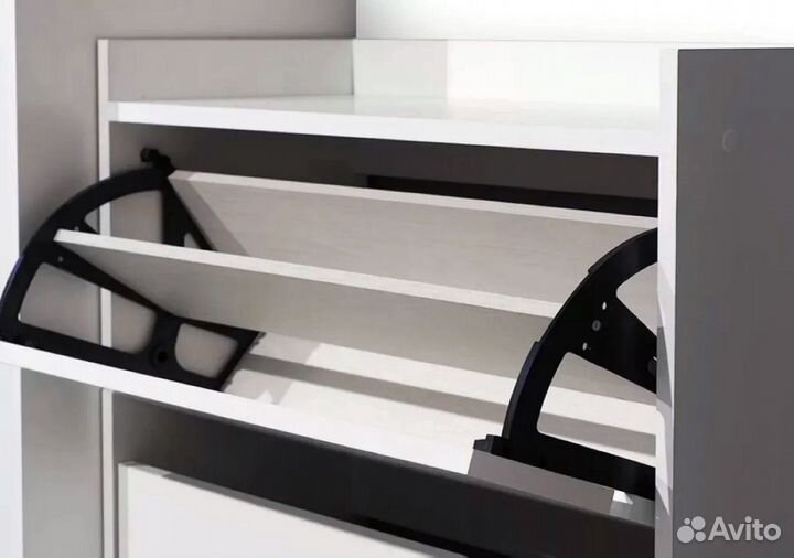 Обувница белая Ямайка япт-3