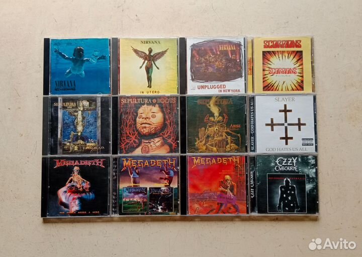 Аудио CD диски из 90-х