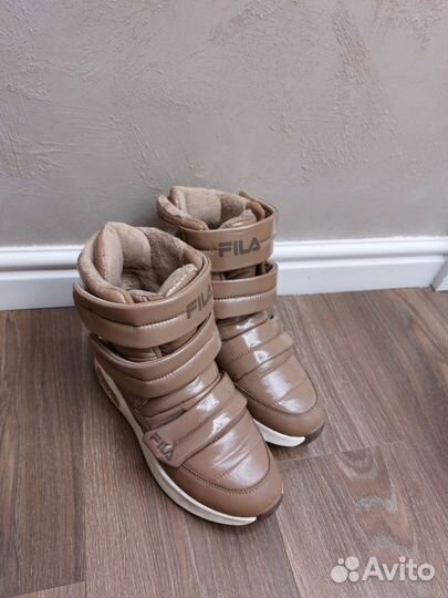 Ботинки зимние женские fila 40 размер