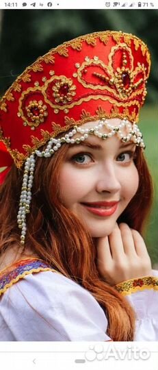 Кокошник Виктория размер 50-58