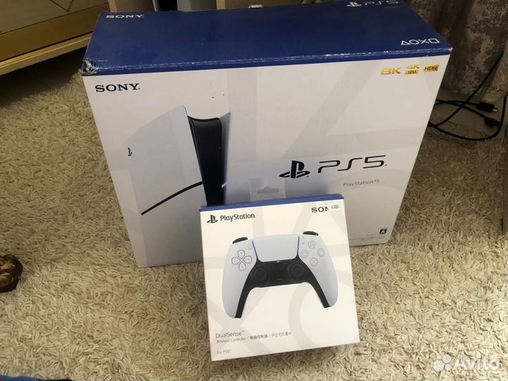 Sony playstation ps5 два джойстика