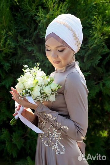 Оформление платка на никах,Нижнекамск