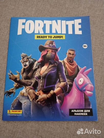 Альбом Panini «Fortnite: Ready to jump»