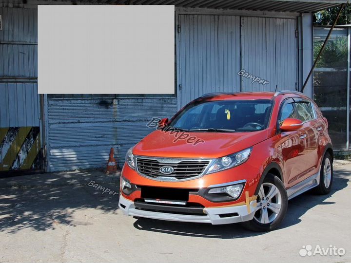 Сплиттер Kia Sportage 3rd Ixion