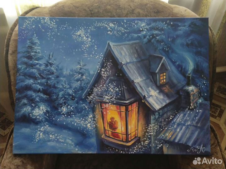 Картина маслом 