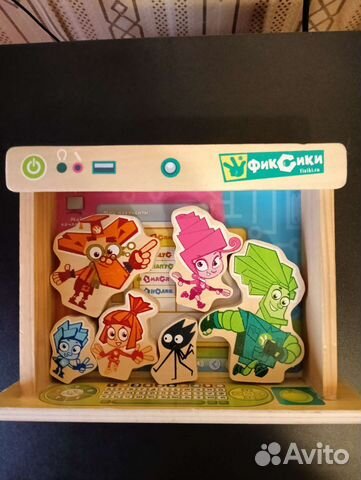 Деревянная игрушка Фиксики