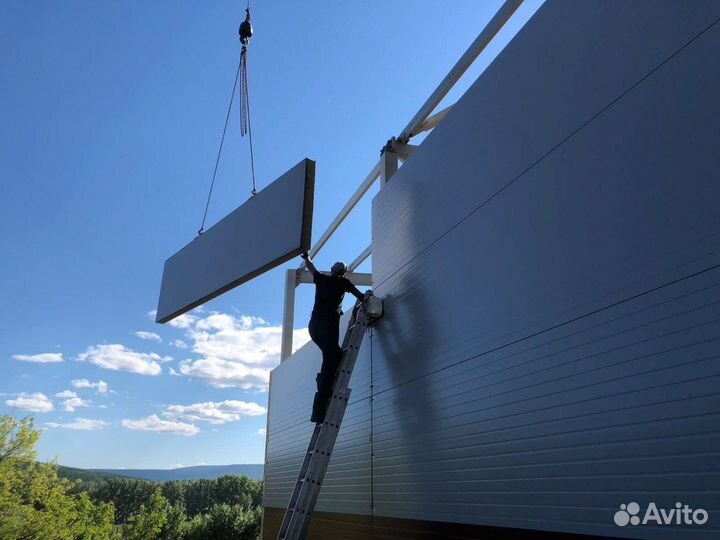 Сэндвич-панели (мин.вата)