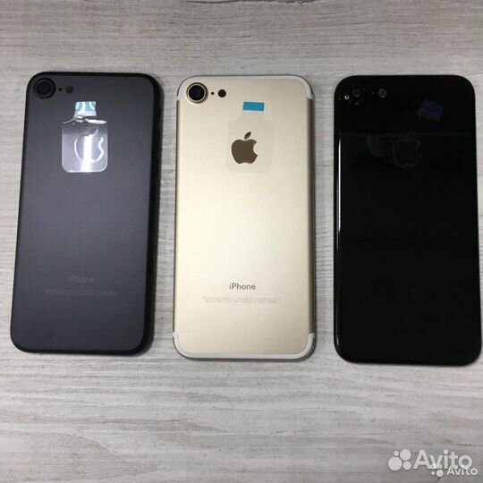 Задняя крышка (корпус ) iPhone 7 (4.7) Black Onyx