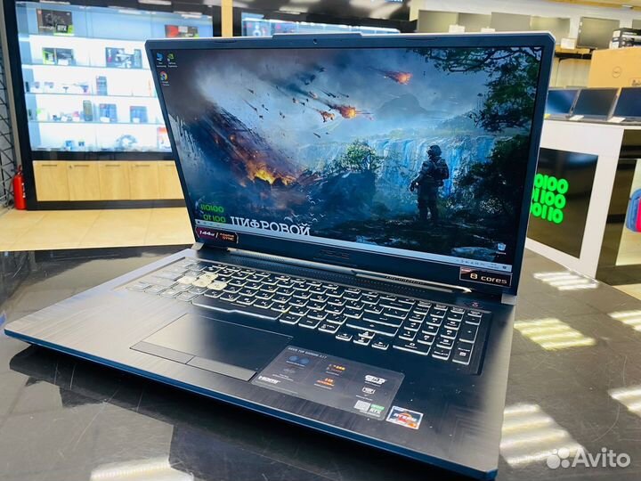 Asus TUF 17 IPS/Ryzen 7 4800H/RTX 3050/16Gb/512Gb